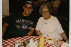 1990s-out-for-a-meal-with-tim